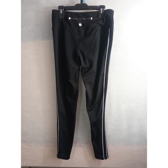 Tangerine Women's Active Rib Trim Performance Legging Black White Size Small - Picture 9 of 9